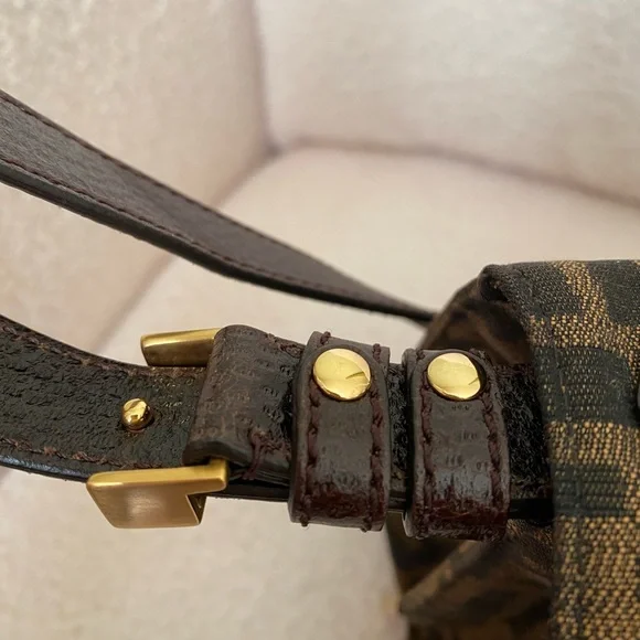 Fendi Zucca Print Classic No.1 Mesenger Bag in Canvas.  In great condition. - Picture 10 of 16